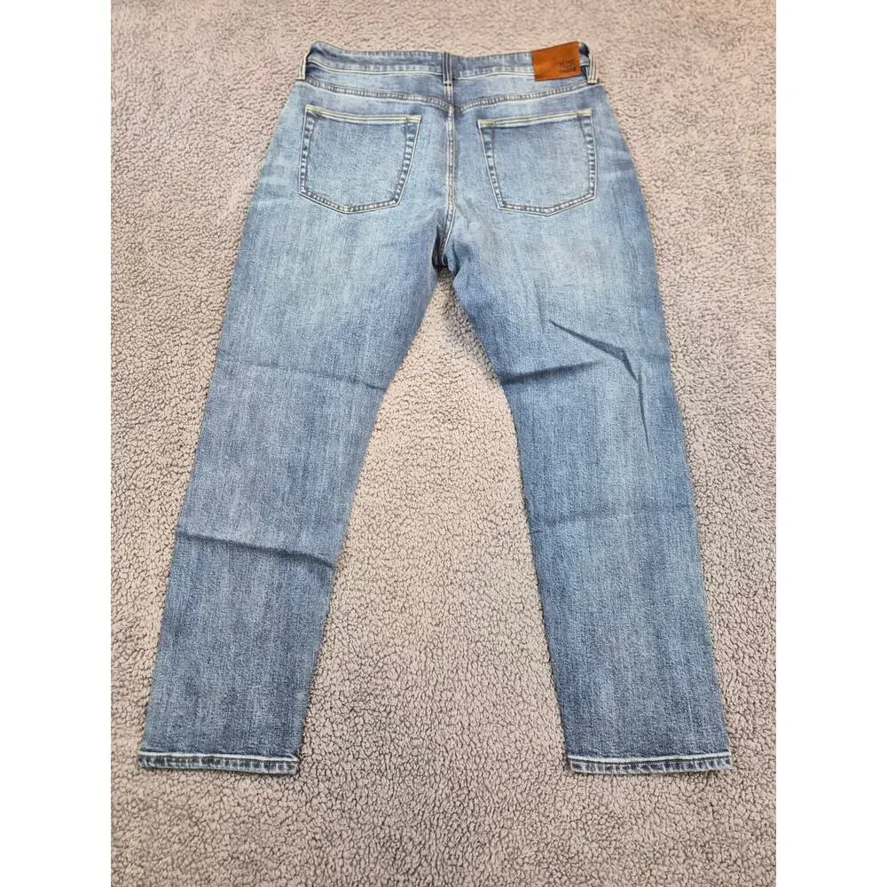 Flint and Tinder Jeans Men's 34x30 Medium Wash Athletic Tapered Fit (1208)